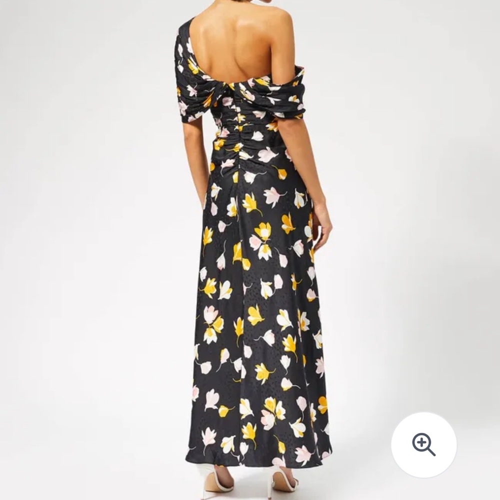 Self-Portrait Black Floral Maxi Dress - Picture 4 of 13